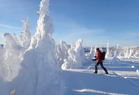 Turåkning på Överängsvalen och Velivalen 260208