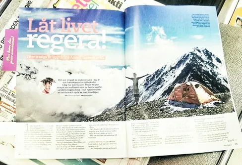 Stor intervju i Expressens bilaga Min Hälsa!