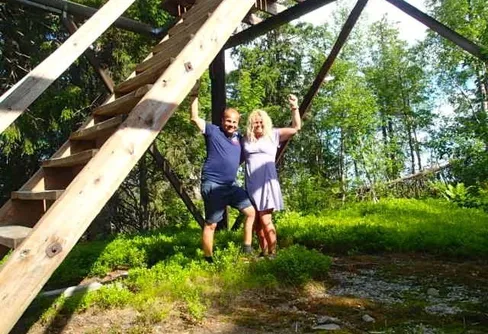 Ångermanlands högsta topp - Tåsjöberget 634 möh