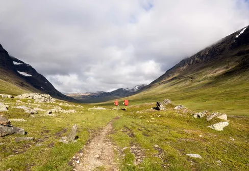Mat och kosthållning för Gröna bandare, fjällfarare och långturare