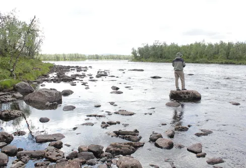 Storhugget och den magiska flygningen. Kaitumälven 2011 - Del 6, sista delen...