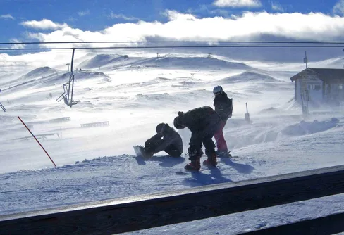 Ovanligt goda snöförhållanden i hela landet