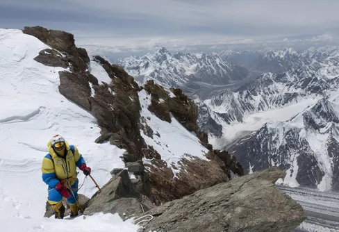 Hur högt kan en människa klättra utan extra syrgas?
