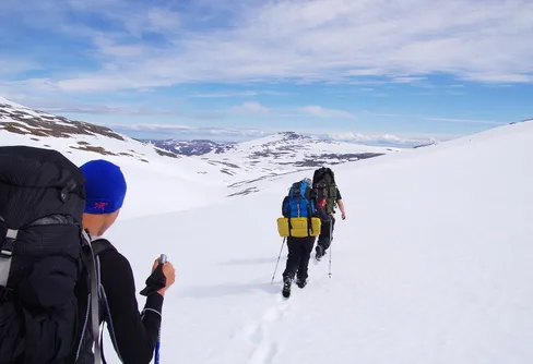 Vinter på sommarfjället