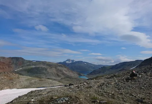 In i Sverige och fina Padjelanta