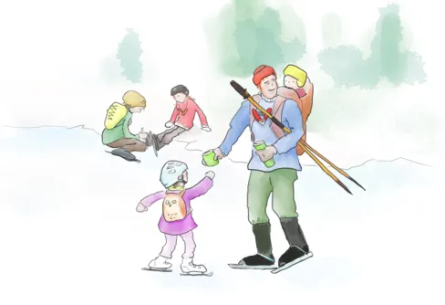 Lucka 1 - Den aktiva familjen