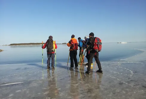 När isarna lägger sig - ha sällskap på isen!