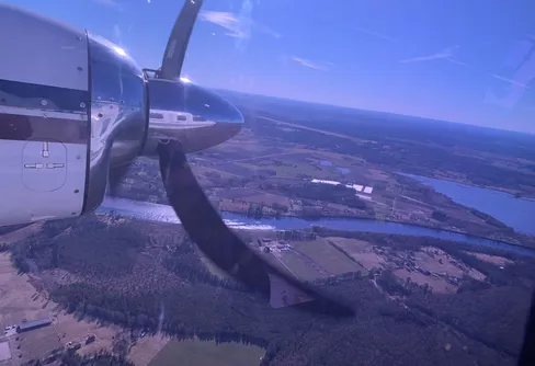 Flygande start för Lantmäteriets flygfotosäsong