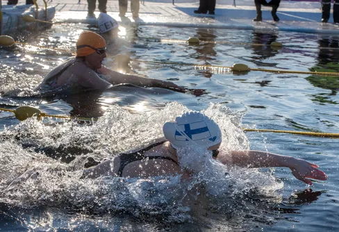 Kyligt mästerskap i vintersim