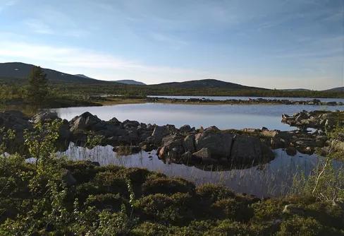 Norra Offerdalsfjällen, Stensjön till Bielne och tillbaka