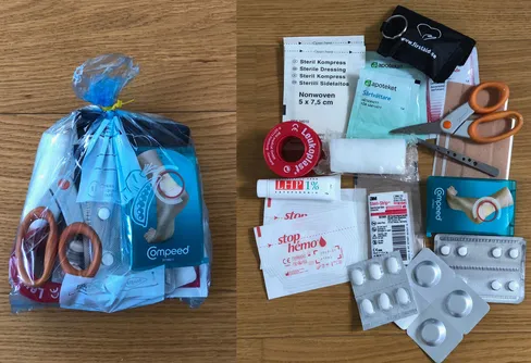 Gör ett eget första hjälpenkit