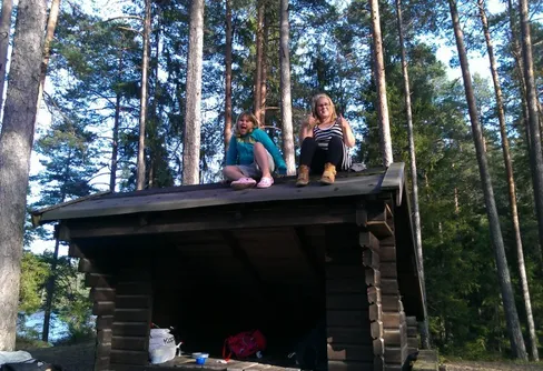 Glamping vid Kroksjön