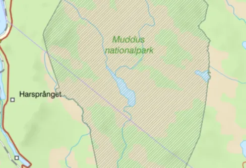Muddus nationalpark 2019