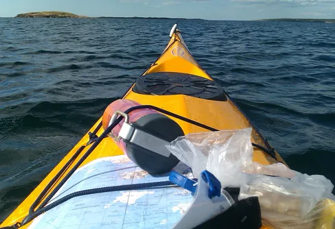 Liten helgpaddling utanför Varberg