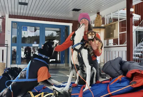 Lina Hallebratt gjorde det - Vita bandet tur och retur!
