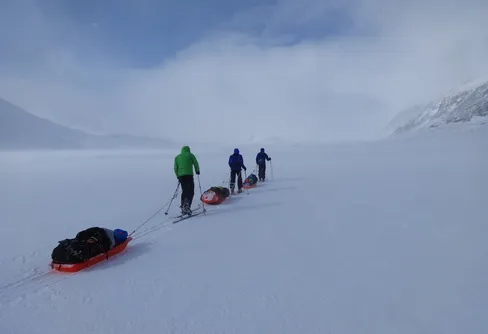 Påskturen till Sarek 2014