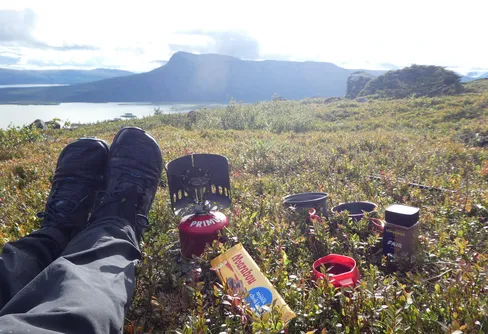 Slarvig i Sarek, eller Tack för kaffet!