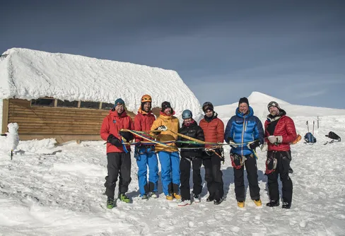 Sveriges högst belägna säkerhetsstuga invigd
