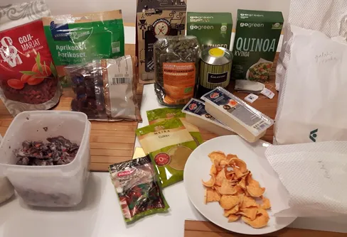 Äntligen är maten färdig