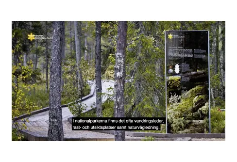 Filmer om Sveriges nationalparker