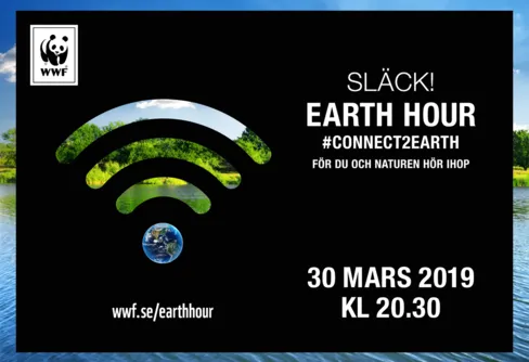 Agera för klimatet, naturen och arterna under Earth Hour
