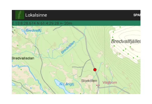 Kartapp för android-telefoner