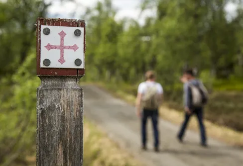 Europas nordligaste pilgrimsled lockar vandrare för stillhet och reflektion
