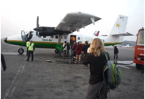 SWET 2010 - 14/3: fritt fall i Lukla