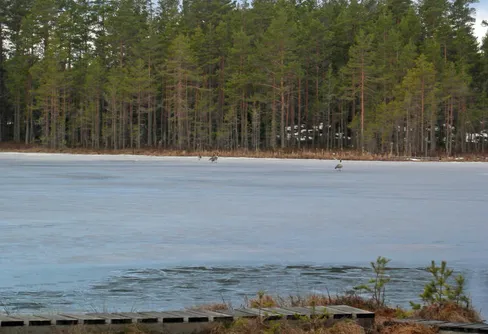 Stjärnsprakande sovsäcksprovning