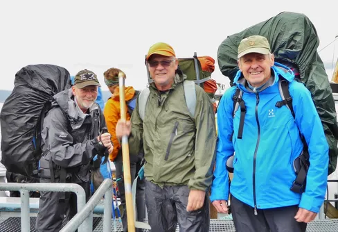 Fyra gubbar i Sarek(3) - Samling i Ritsem, frossa och feber