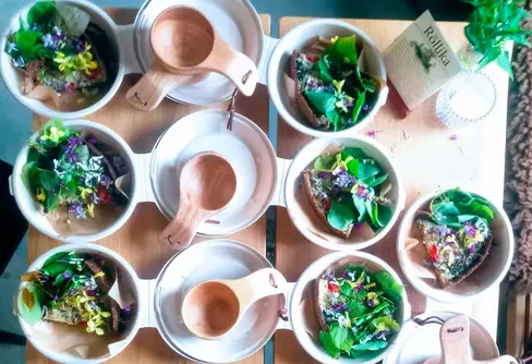 Vill du också ta in skogens blad i köket?