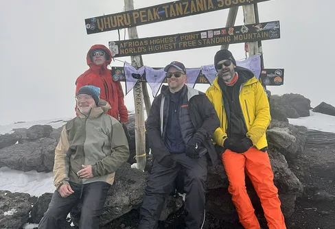 Bestigning av Kilimanjaro, del 3, slutet