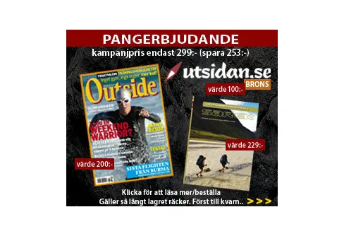Paket: Outside + Sarek-bok + Utsidan Brons