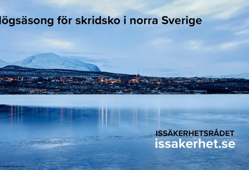 Högsäsong för skridsko i norra Sverige - Issäkerhetsrådet