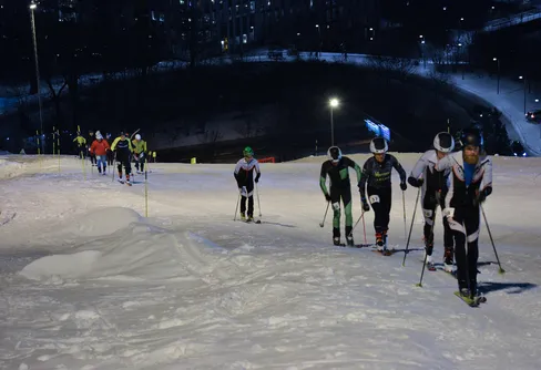 Toppturstävlingen Hammarbybacken 2h