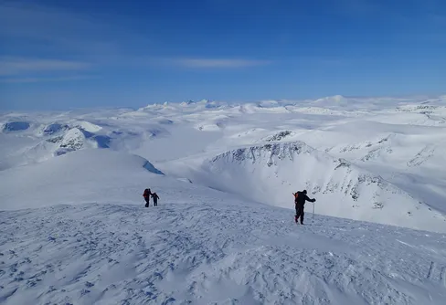 Turåkning till Staika från Kvikkjokk 220408-18