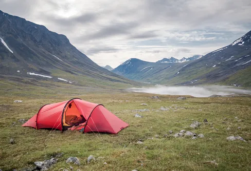 Är renar rädda för åskan? - Sarek 2018 - Dag 3