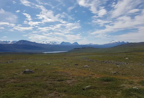 Fjällvandring från Vakkotavare till Nikkaluokta sommaren 2018