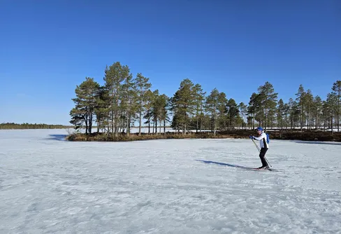 Morgonskejt på Svartsjöarna