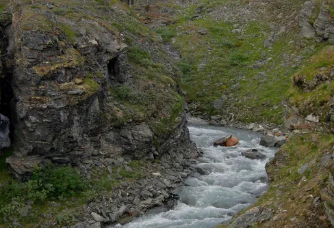 Strövtåg längs Gáinájjågåsj - Sarekvandring 2009