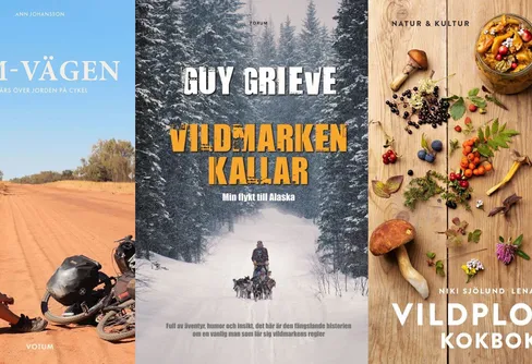 Utsidans boktips - cykling, vandring och vildmark
