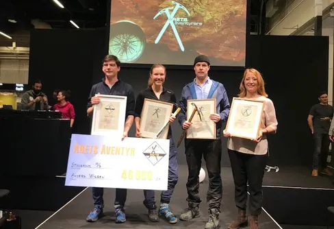 Årets Äventyrare 2017 - Fredrika Ek och Christian Bodegren