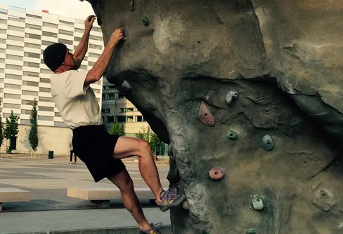 En ny kärlek - bouldering