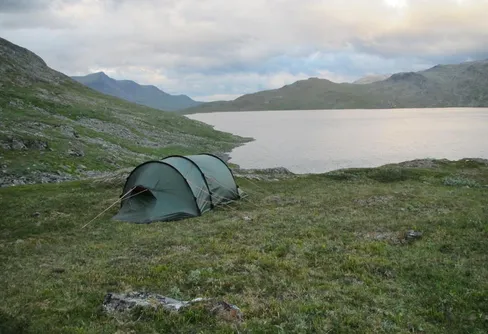 Genväg över Tarrekaise