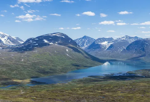 Lánjektjåhkkå och kyrkhelg vid Alkavare.