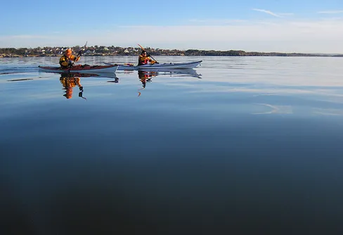 Finväderpaddspaddling i November