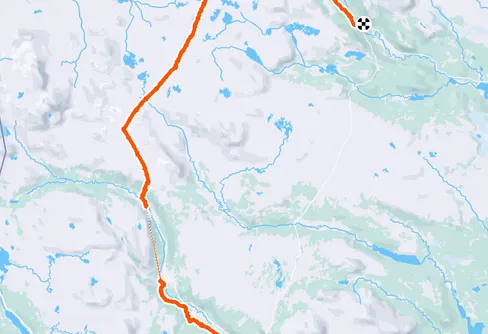 Turåkning med familjen från Funäsdalen till Ljungdalen 250306-09