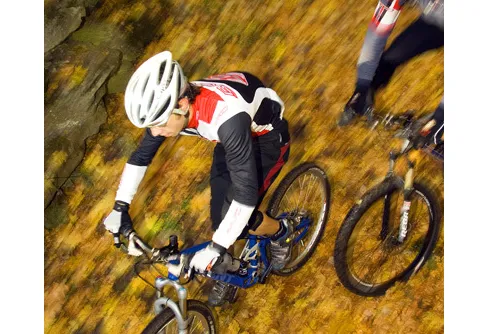 Mountainbikelycka i Kinnekulle