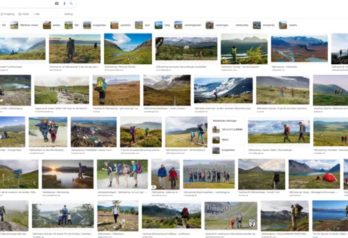 Fjällvandring: Bara 9% risk för moln! Välkommen till solen!