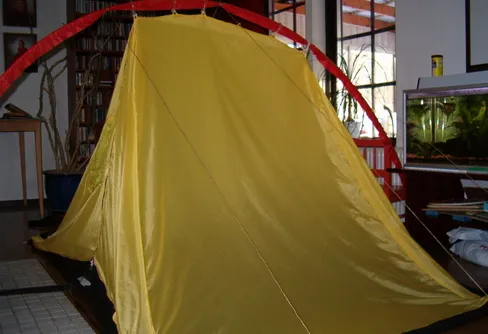 Tältet del sju - Skinntält är väl bra?